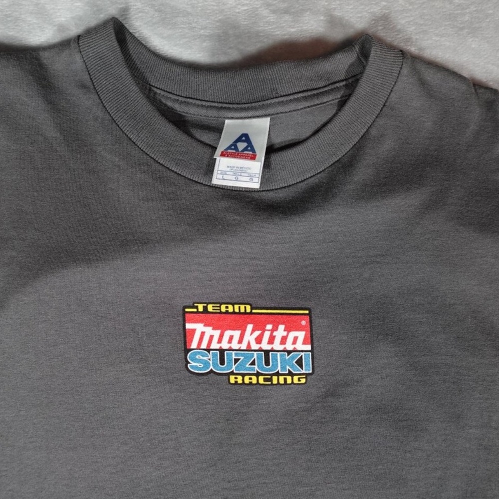 Vintage motocross - supercross Ricky Carmichael Suzuki Long Sleeve Shirt